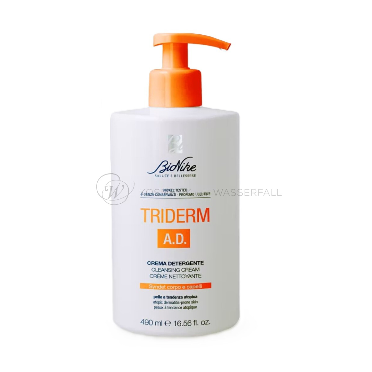 TRIDERM A.D. CLEANSING CREAM 490ml box