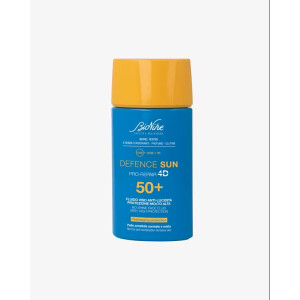 DEFENCE SUN 50+ pro-repair 4D no-shine face fluid - Mattierendes Gesichtsfluid mit LSF 50 - 50 ml