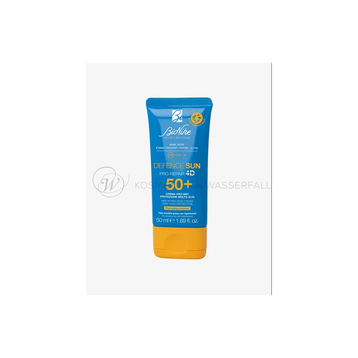 DEFENCE SUN 50+ pro-repair 4D mattifying face cream - Mattie