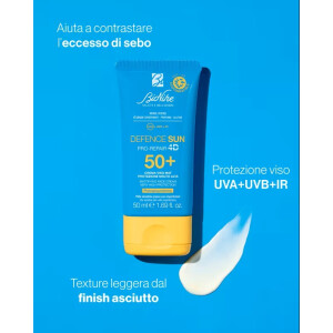 DEFENCE SUN 50+ pro-repair 4D mattifying face cream -...