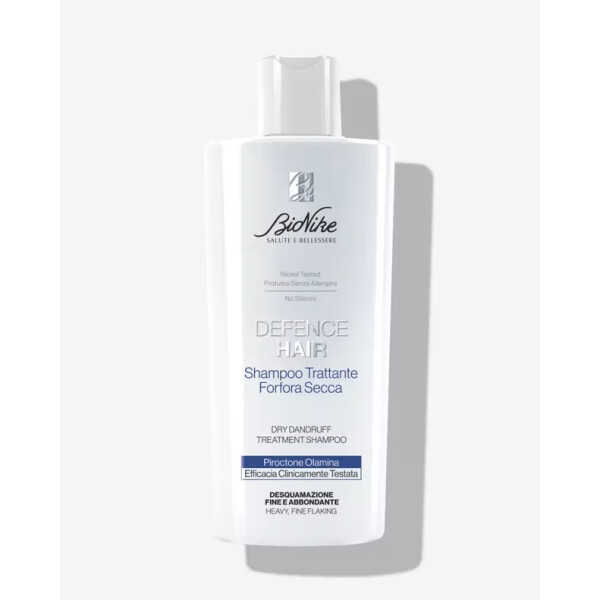 DEFENCE HAIR - anti-dry dandruff shampoo - bottle 200 ml new graphic - new inci